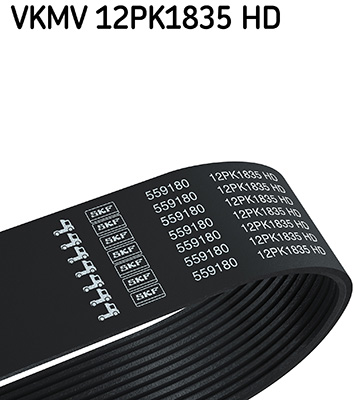 Curea transmisie cu caneluri VKMV 12PK1835 HD SKF